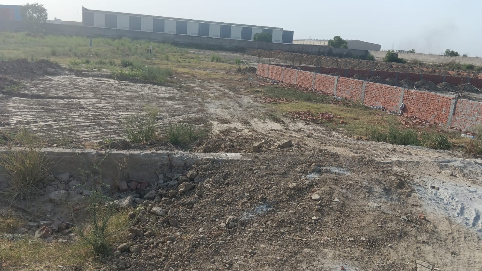 industrial plot 348 to 2500 sq gaj NH9 dasna masoori road near zindal pipe